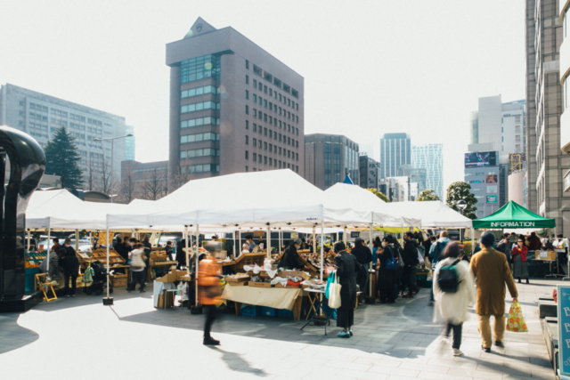 東京都の緊急事態宣言中はFarmers Market @OVALとして、土日両日開催となります